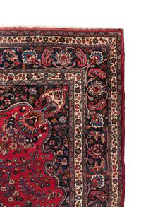 A Meshed Wool Rug