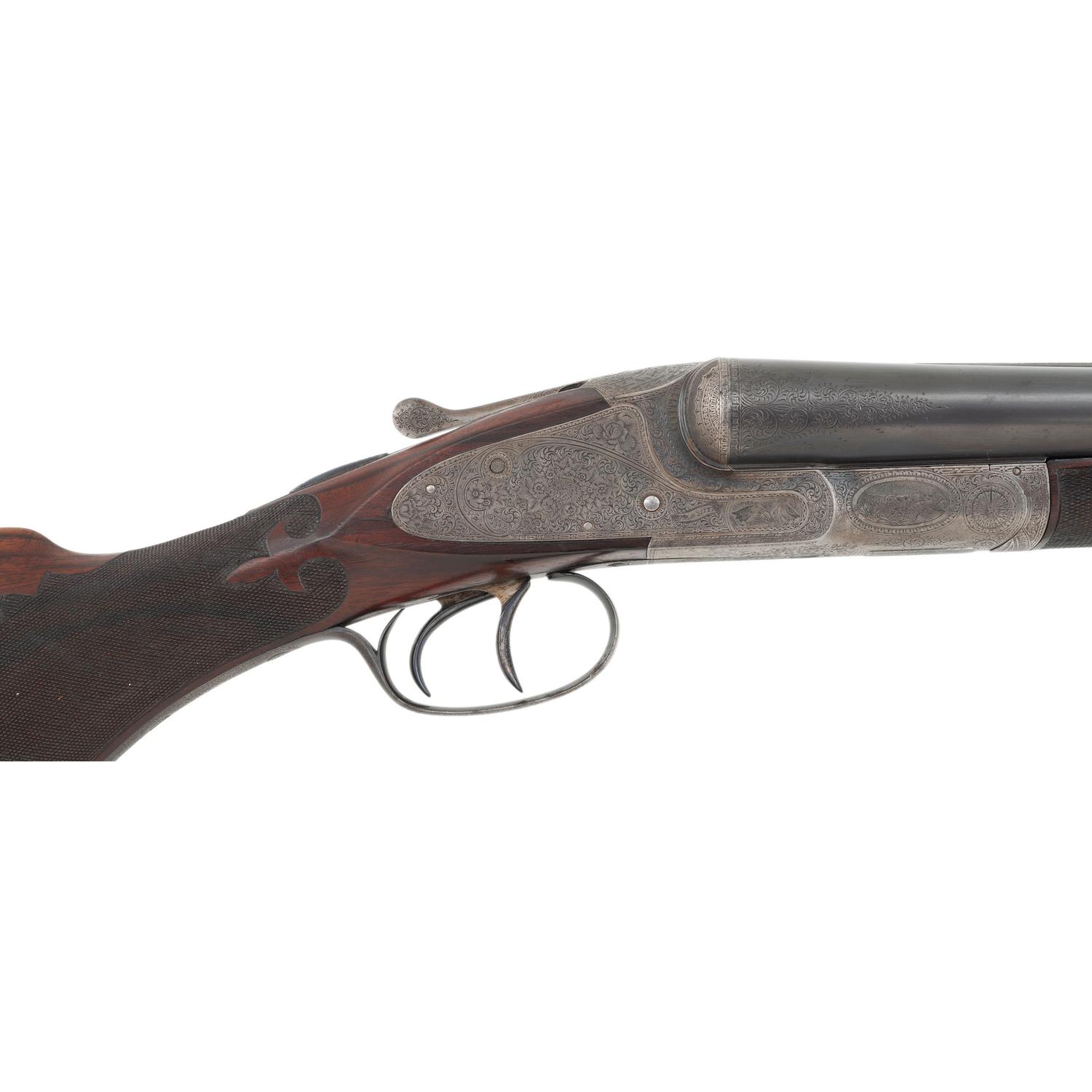 **L.C. Smith A-2 Grade Second Style Engraved 12 Gauge Shotgun Restored