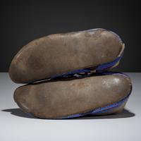 Apsáalooke [Crow] or Hidatsa Beaded Hide Moccasins