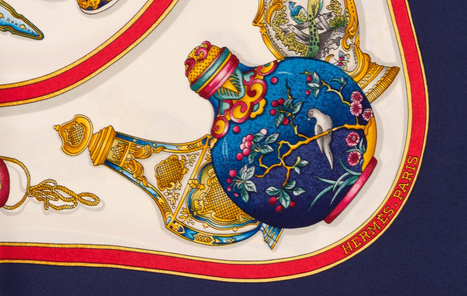 Three Hermès Scarves
