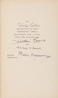 [Literature] [Lewis, Sinclair] Howard, Sidney. Sinclair Lewis's Dodsworth