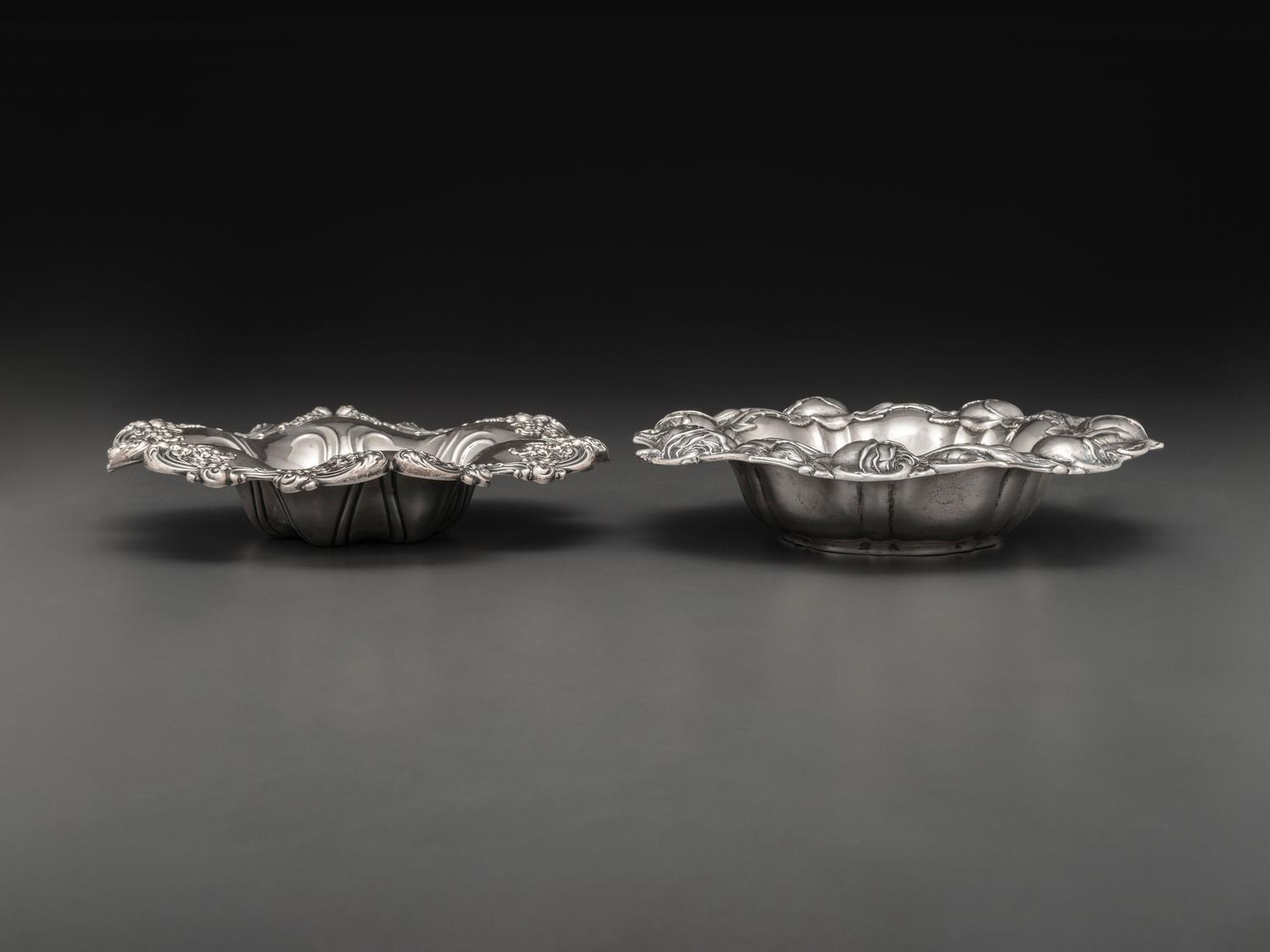 Two American Silver Bowls