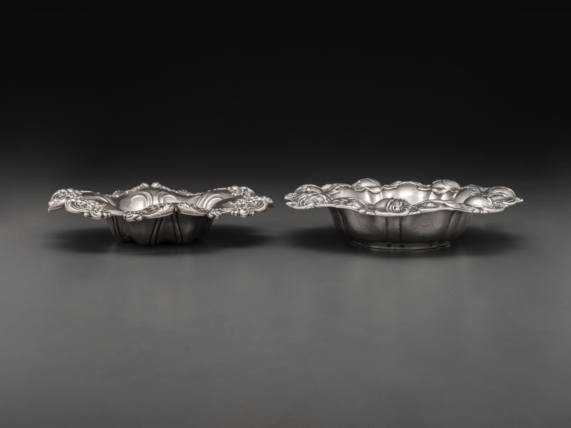 Two American Silver Bowls