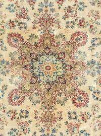 A Kirman Wool Rug