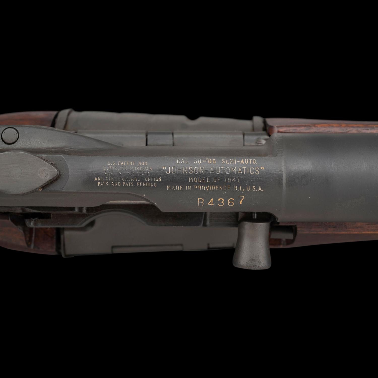 **Johnson Automatics Model of 1941 Rifle