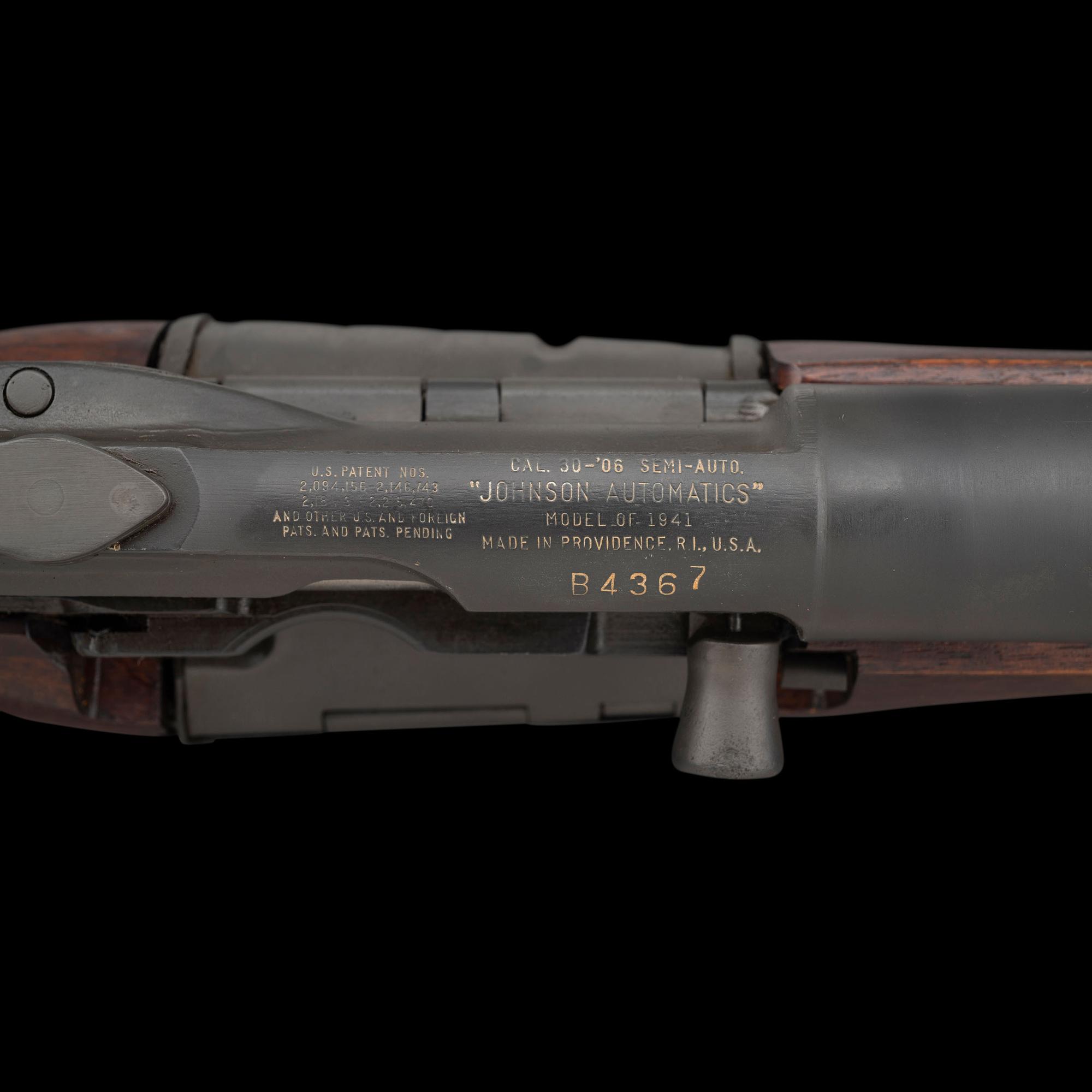 **Johnson Automatics Model of 1941 Rifle