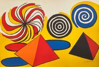 Untitled ( Pinwheels and Pyramids ), circa 1970