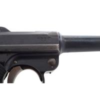 ** DWM P.08 Luger Made 1912 in Holster with Two WWII Magazines