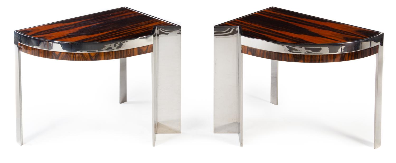 Late 20th Century, , two pairs of nesting tables