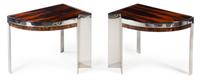Late 20th Century, , two pairs of nesting tables