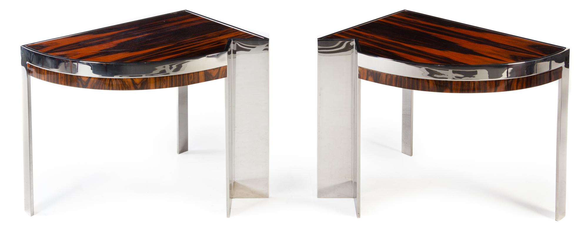 Late 20th Century, , two pairs of nesting tables