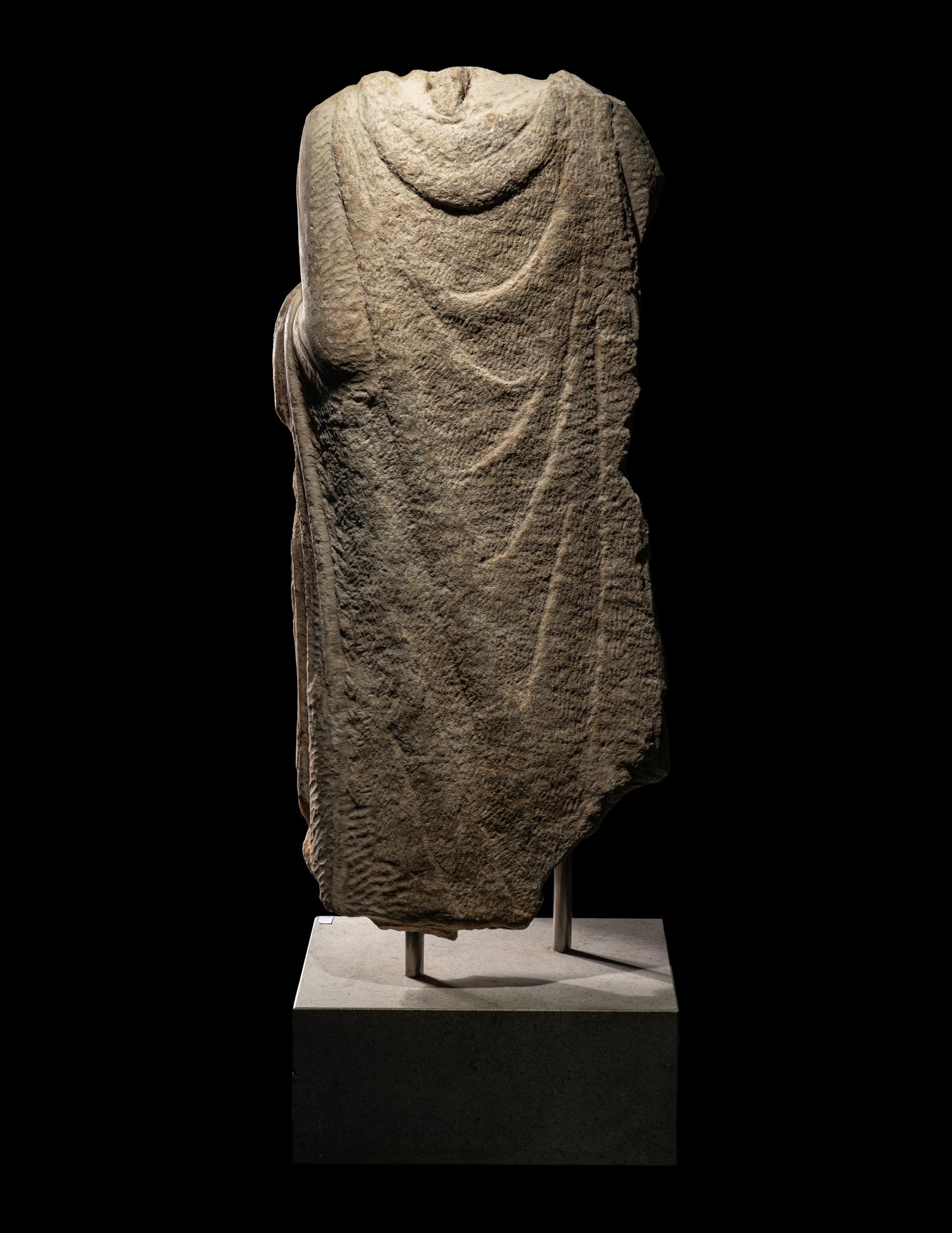 A Roman Marble Torso of a Military Officer