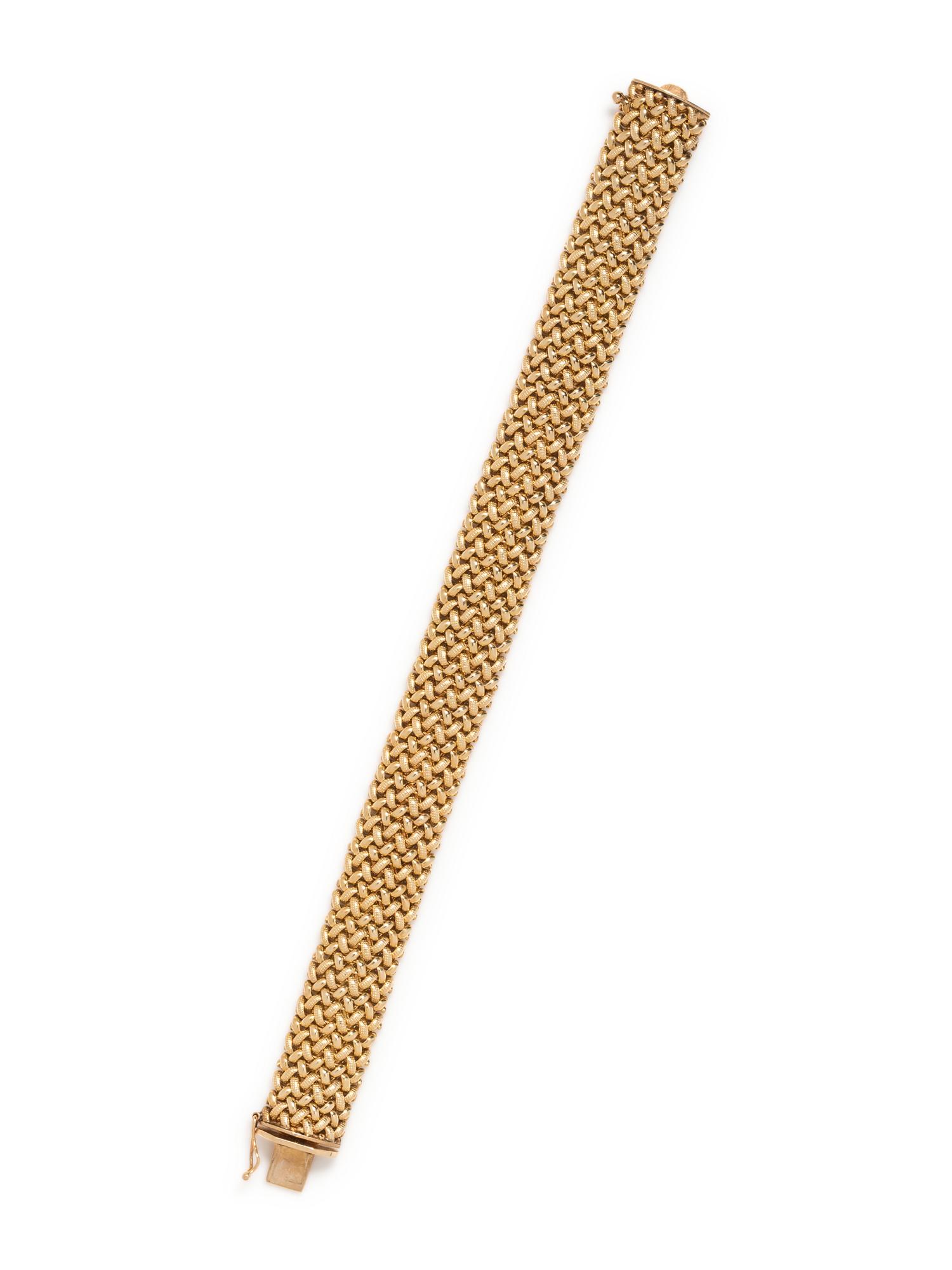 YELLOW GOLD BRACELET