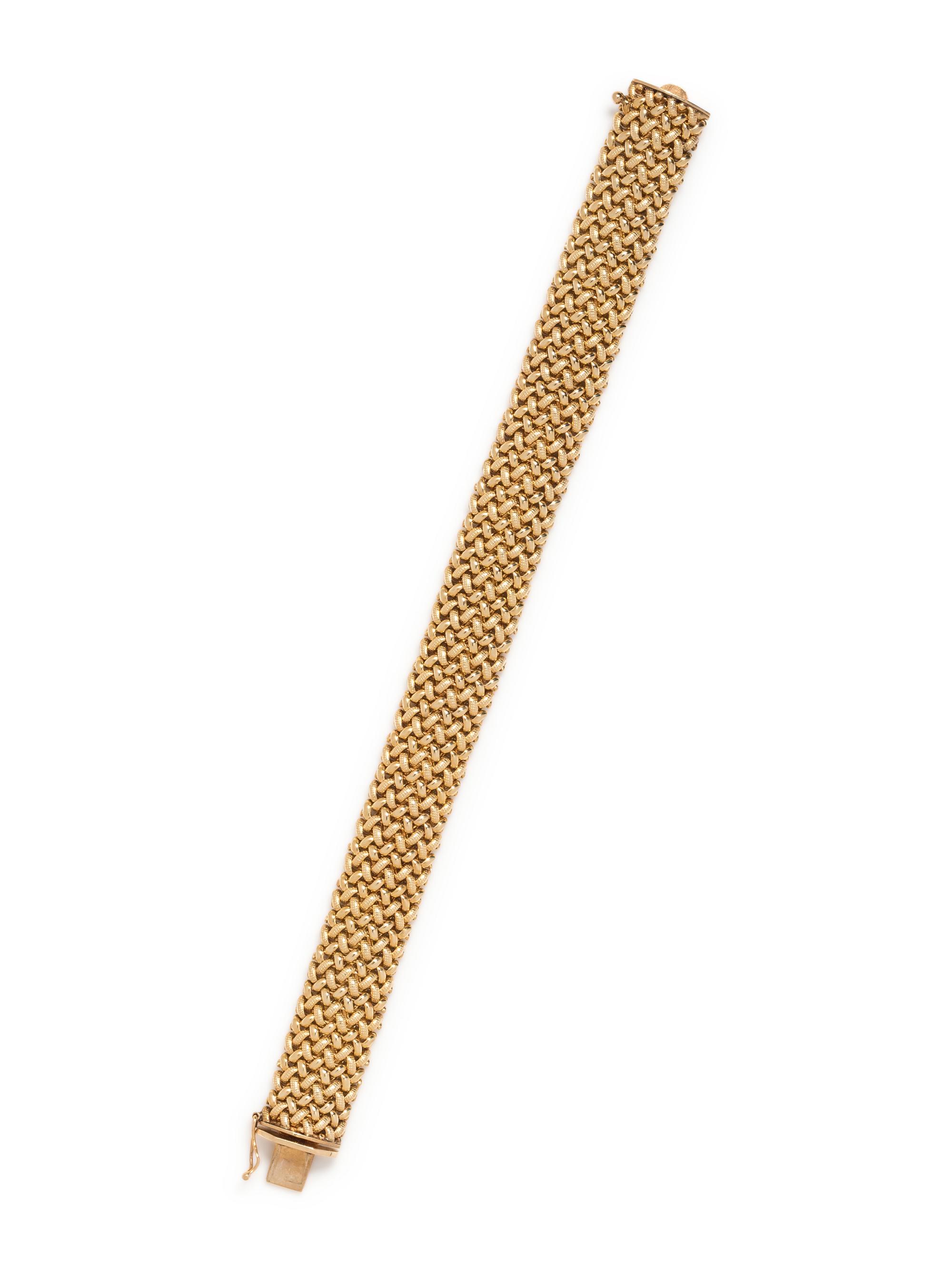 YELLOW GOLD BRACELET