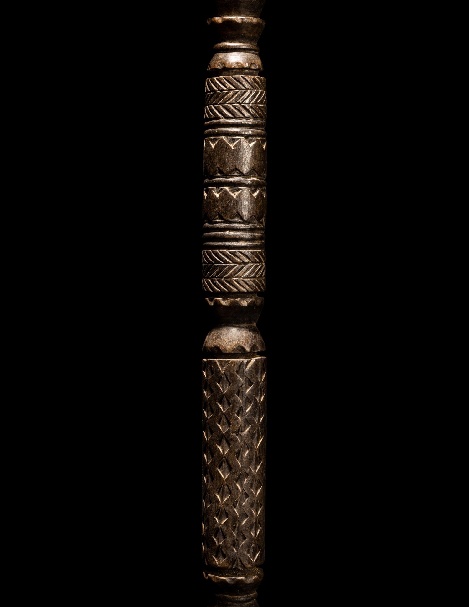 A Dan Walking Stick or Staff
