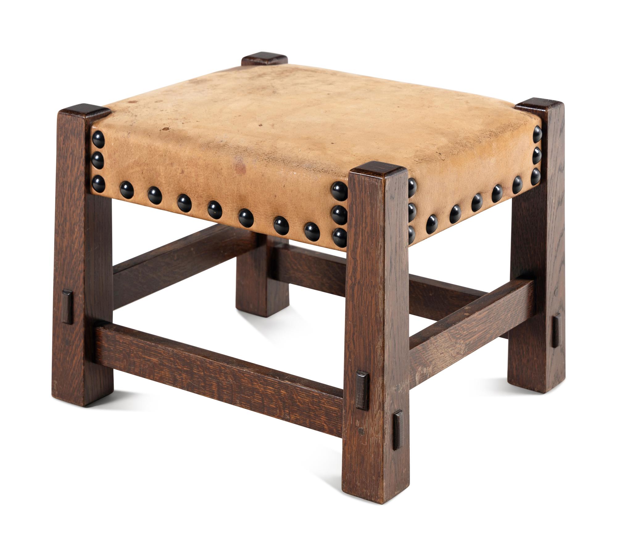 Group of Craftsman Ottomans