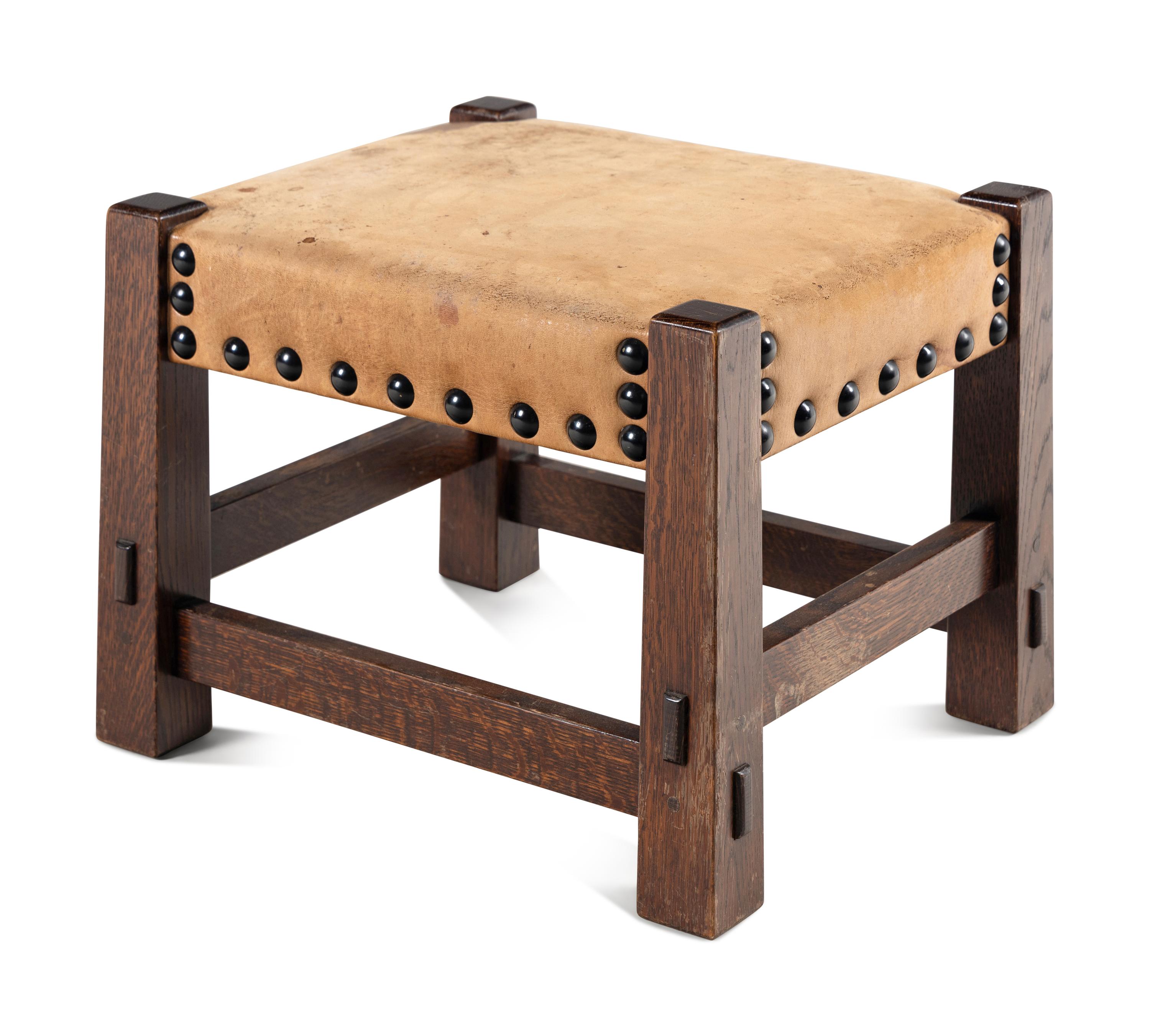 Group of Craftsman Ottomans