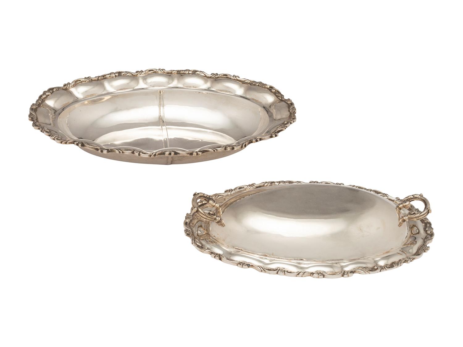 A Mexican Silver Lidded Dish