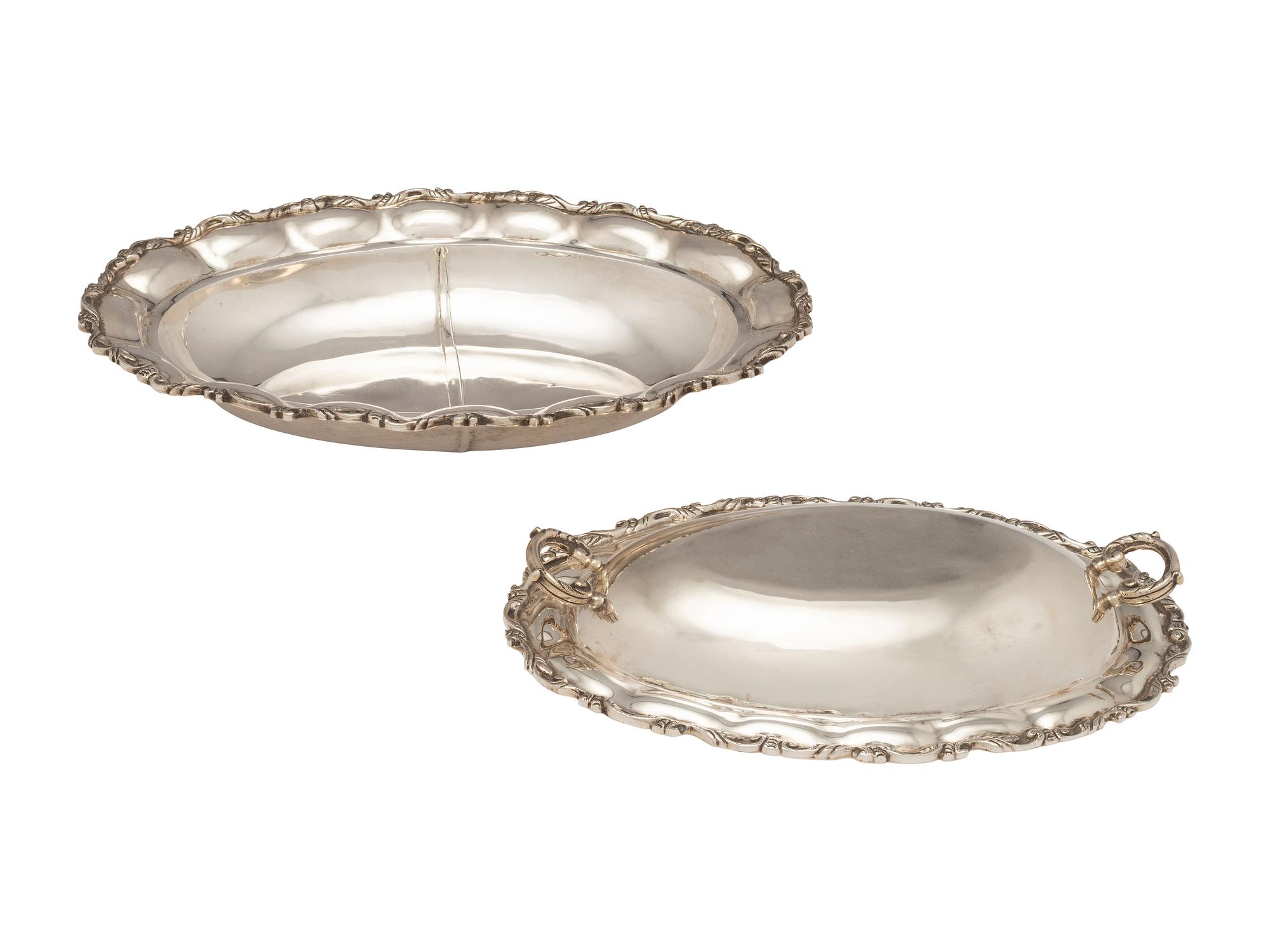 A Mexican Silver Lidded Dish