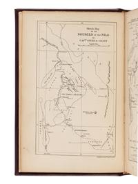 BURTON, Richard Francis, Sir (1821-1890) and James MacQUEEN (1778-1870). The Nile Basin . London: Tinsley Brothers, 1864.