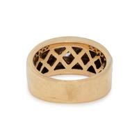 BICOLOR GOLD AND DIAMOND RING