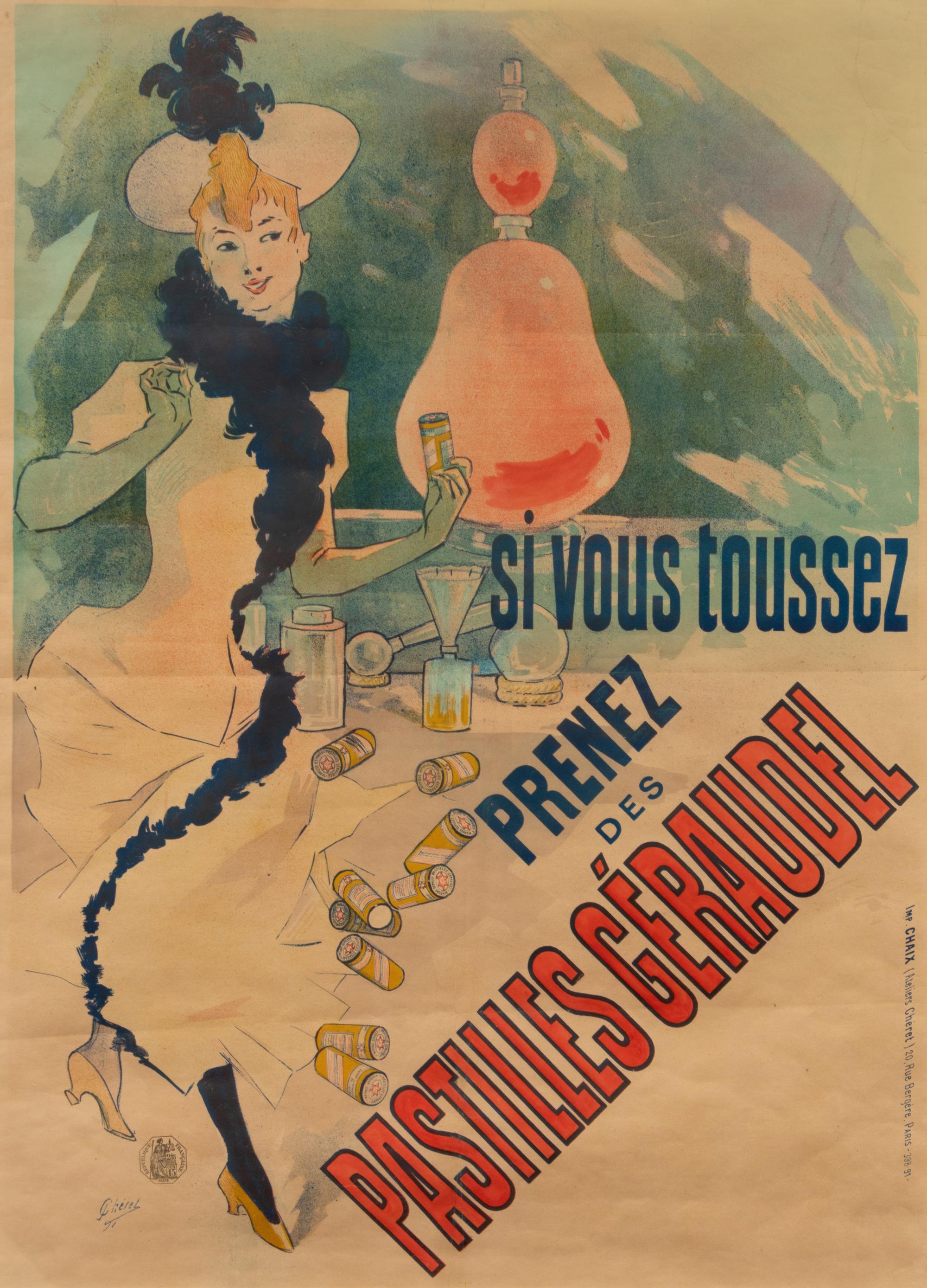 Pastilles Géraudel , 1891
