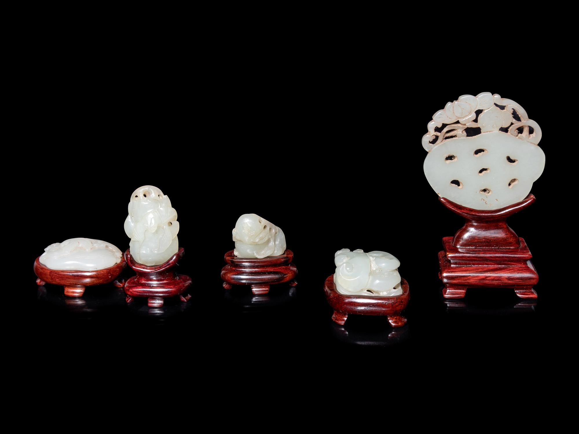 10 Chinese Carved Jade ‘Fruit' Articles