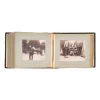[EARLY PHOTOGRAPHY]. Photo album documenting trip to Upstate New York and Eastern Islands. N.p., June-August 1888.