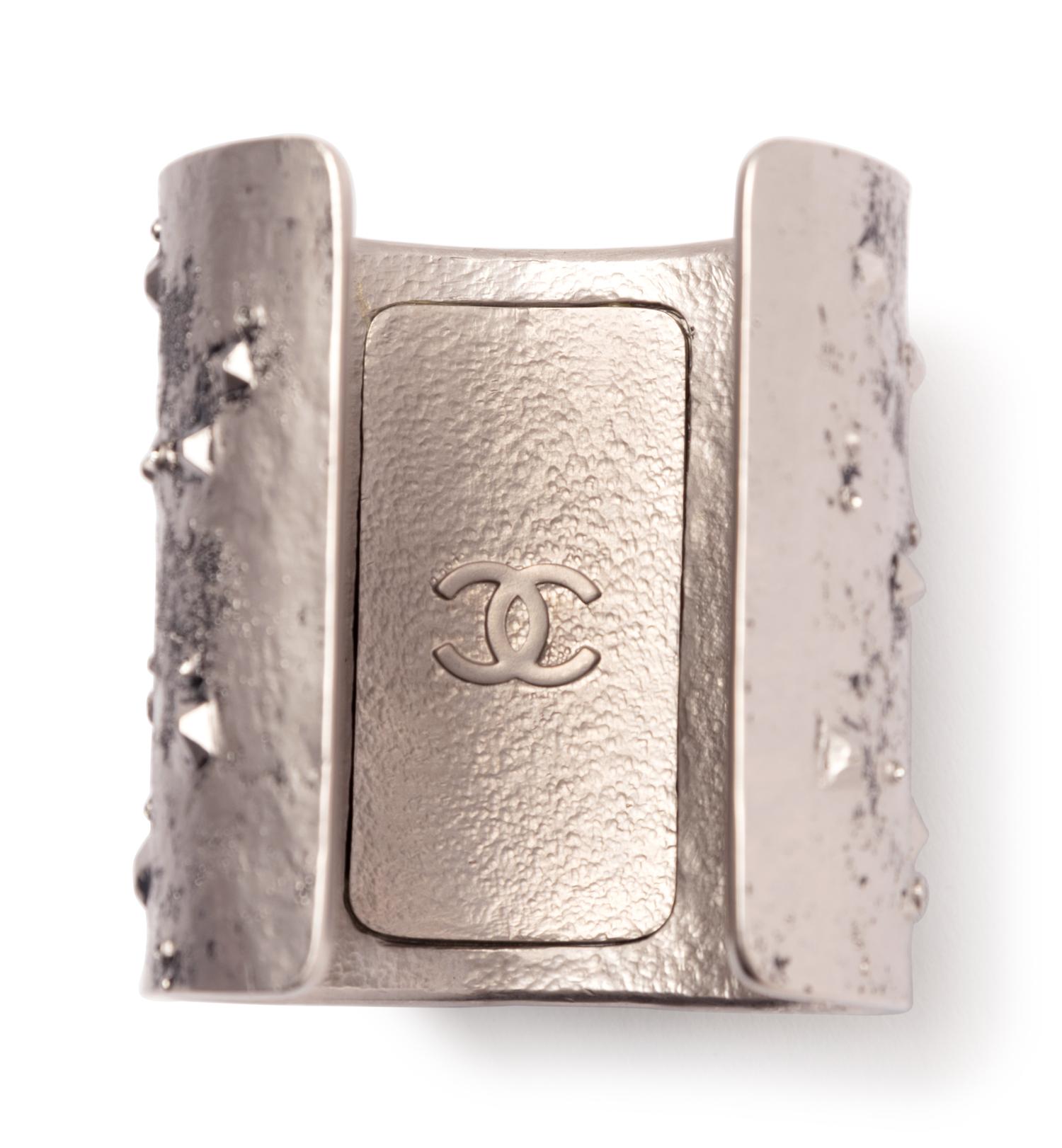 Chanel Stone Encrusted Cuff Bracelet, 2012