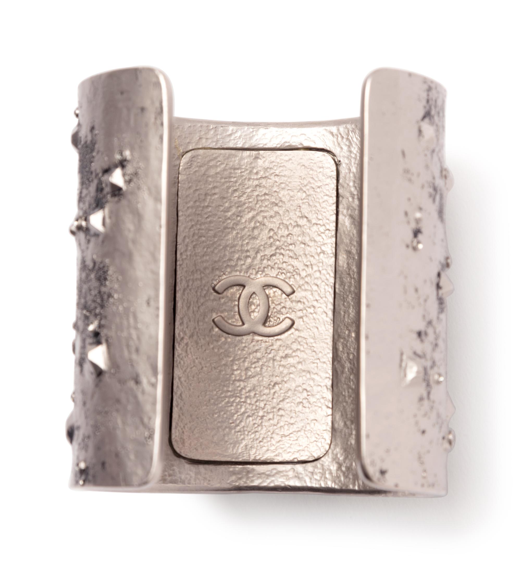 Chanel Stone Encrusted Cuff Bracelet, 2012