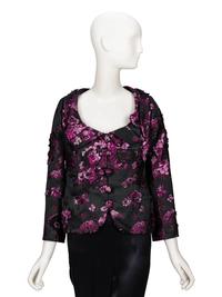 Carven Haute Couture, Floral Pantsuit Ensemble