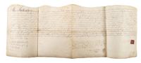 [COLONIAL] - [INDENTURE] Signed by Edward Shippen (IV) as President of the Court of Common Pleas. 2 June 1787.