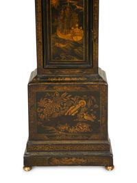 A George I Green Japanned Longcase Clock