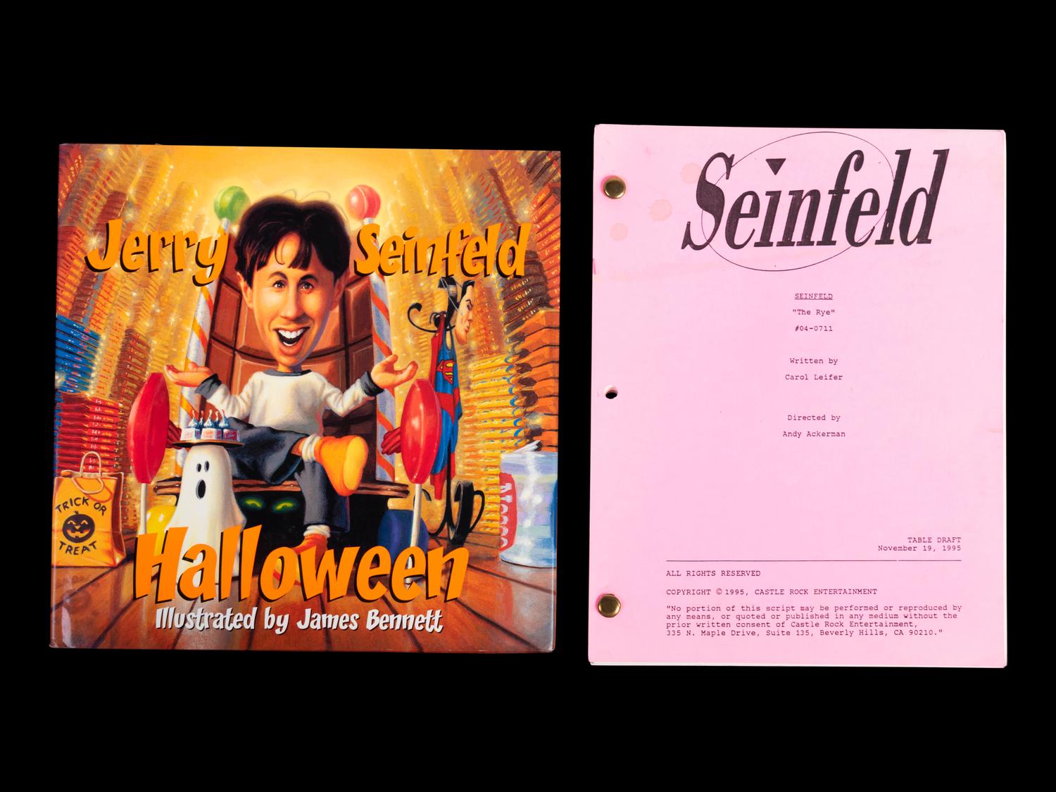 (Celebrity Books) SEINFELD, Jerry. Halloween. Boston, New York, London: Little, Brown and Company, 2002.