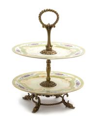 A Collection of Porcelain Table Articles Height of first overall 12 inches. — 20TH CENTURY