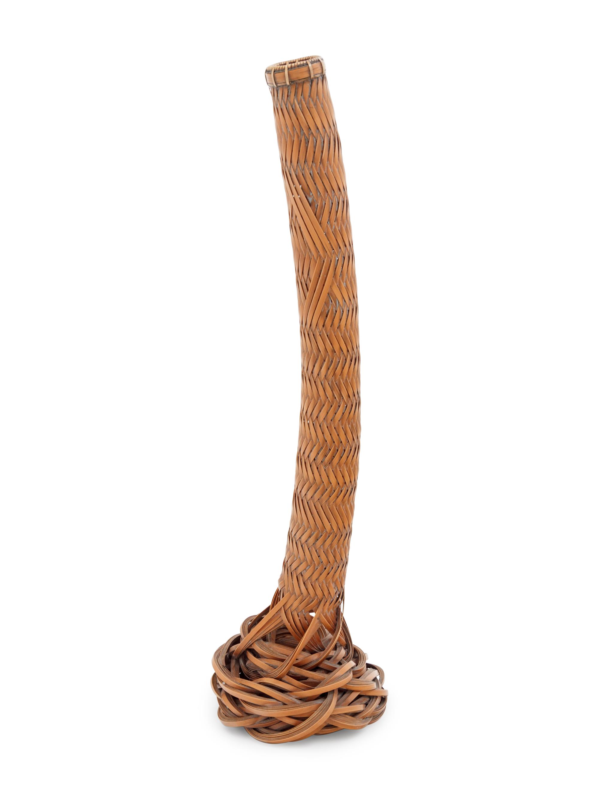 A Japanese Bamboo Flower Arranging Basket