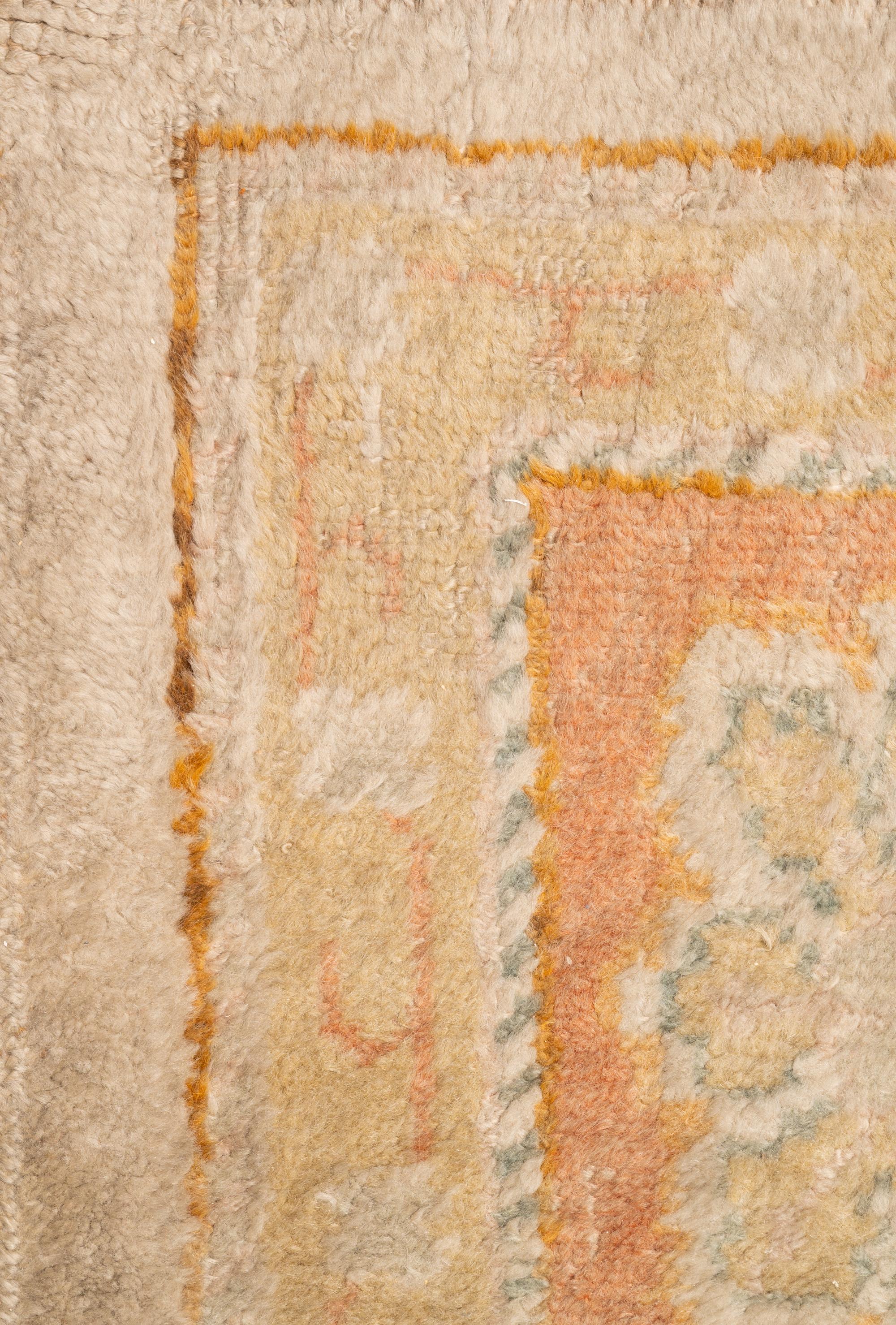 An Oushak Wool Rug