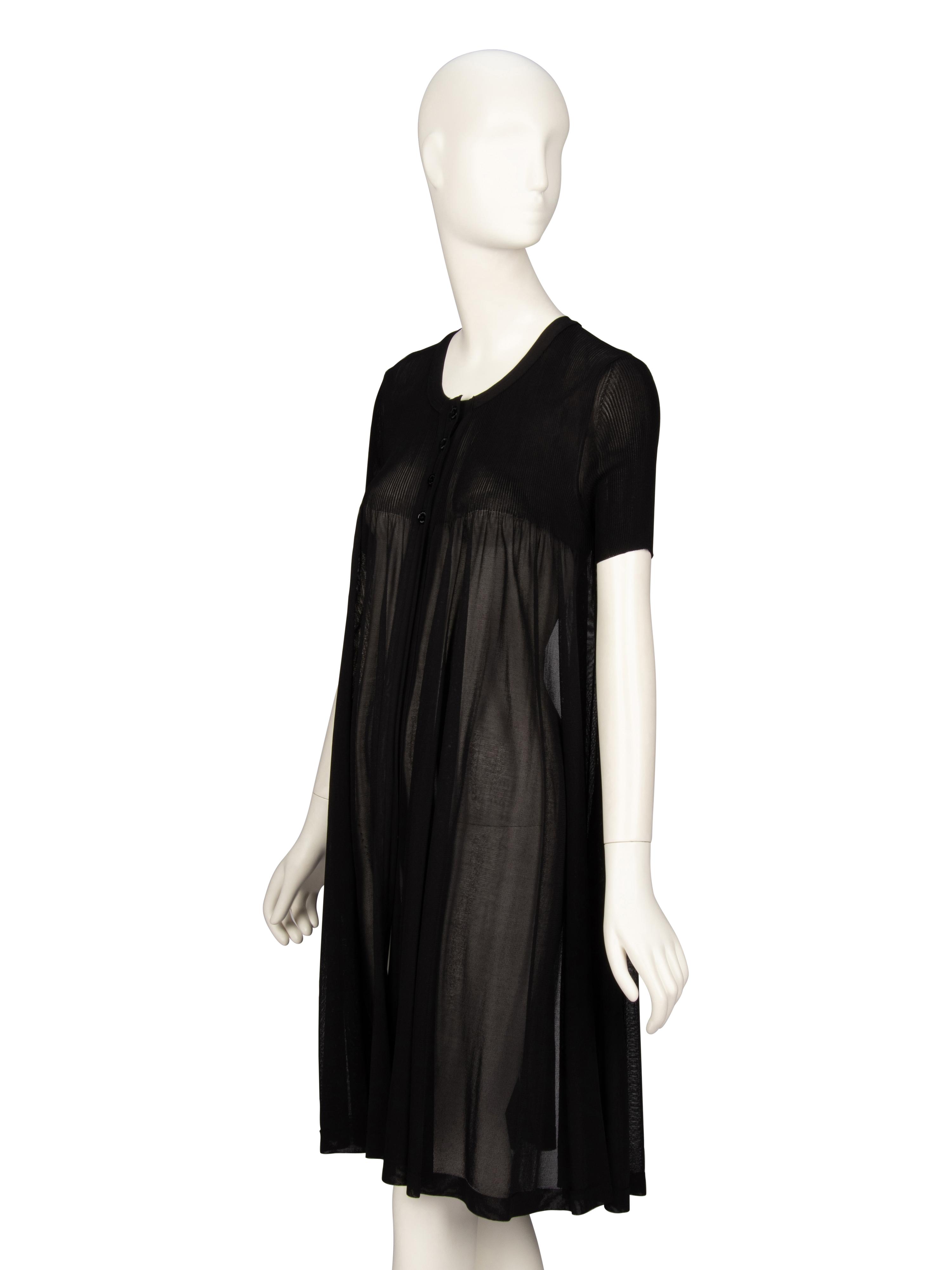 Chanel, Sheer Knit Long Cardigan