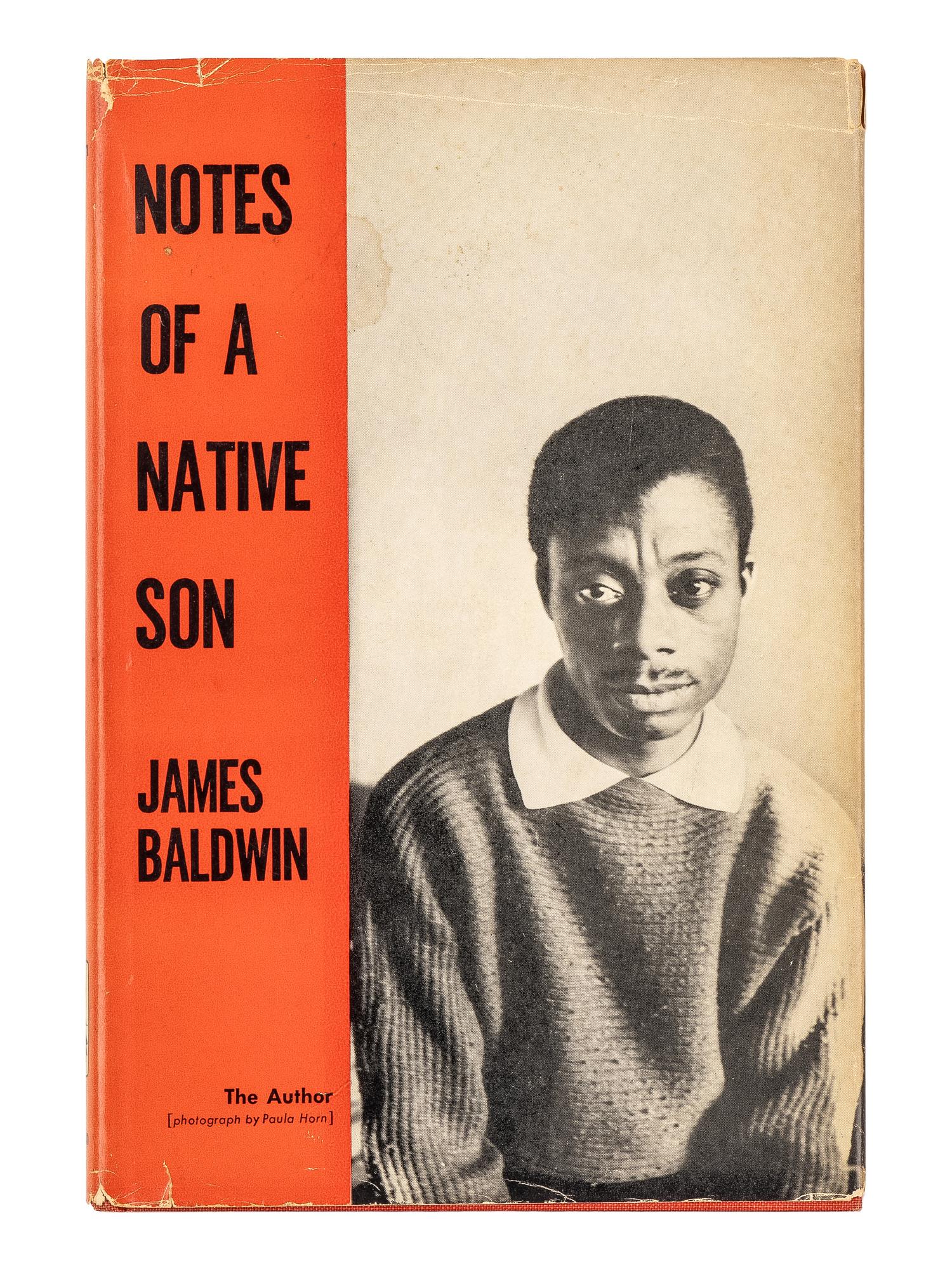 [AFRICAN AMERICANA]. BALDWIN (1924-1987). Notes of a Native Son . Boston: The Beacon Press, 1955.