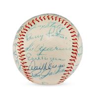A 1957 Chicago White Sox Team Signed Autograph Baseball,