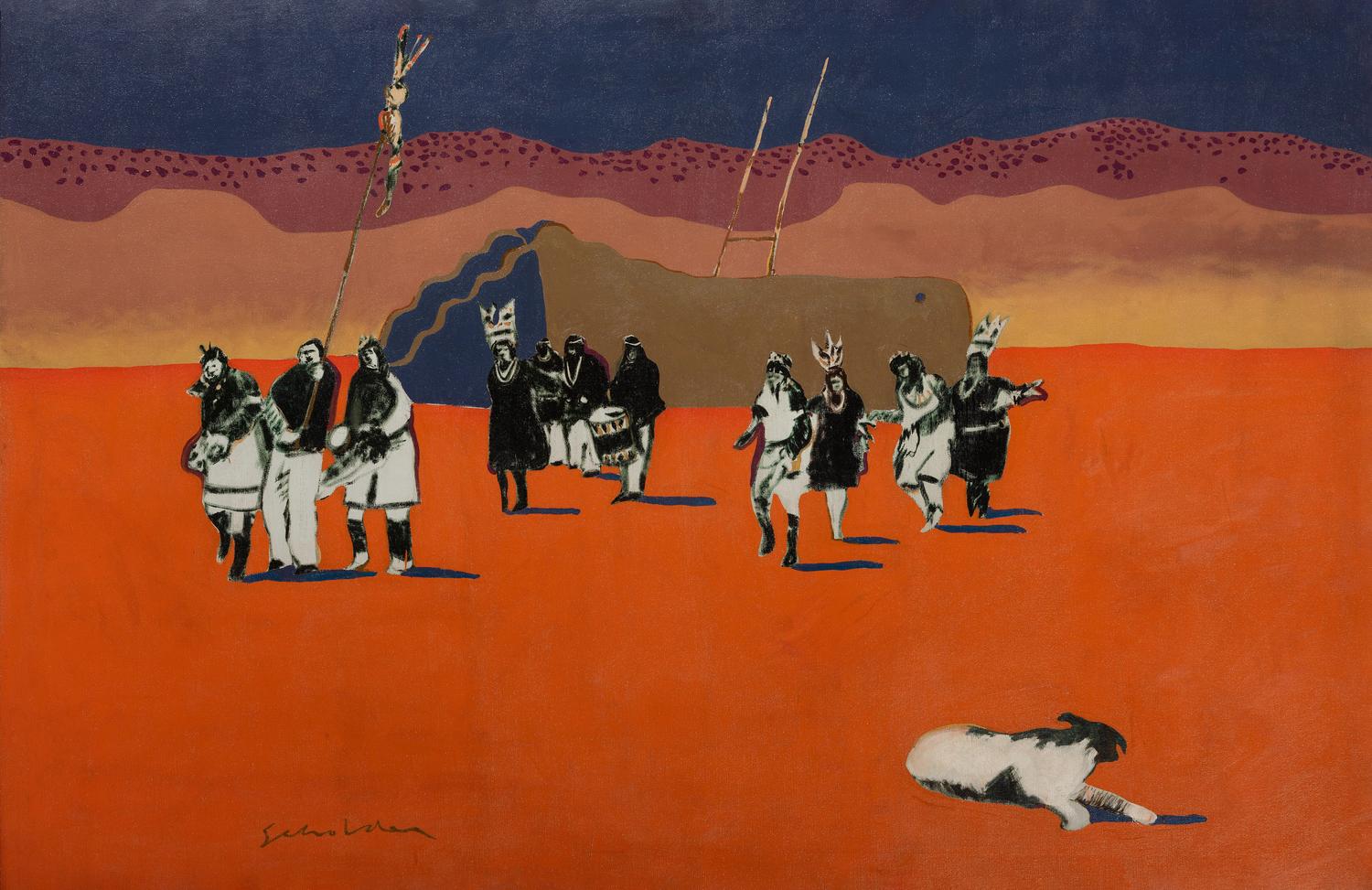 Dancers at San Ildefonso