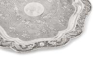 A Chinese Export Silver Salver