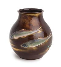 A Bronze Jar Height 7 iinches