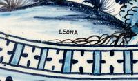 A Large Continental Faience Platter