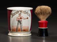 A Pugilist's Porcelain Occupational Shaving Mug