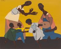 Robert Gwathmey, (American, 1903-1988), Ring-Around-A-Rosy, 1949