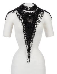 Collection of Four 19th Century Pieces; Three Capes & One Beaded Collar, 1880-1890s