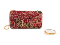 Judith Leiber Japanese Cloud Motif Minaudière