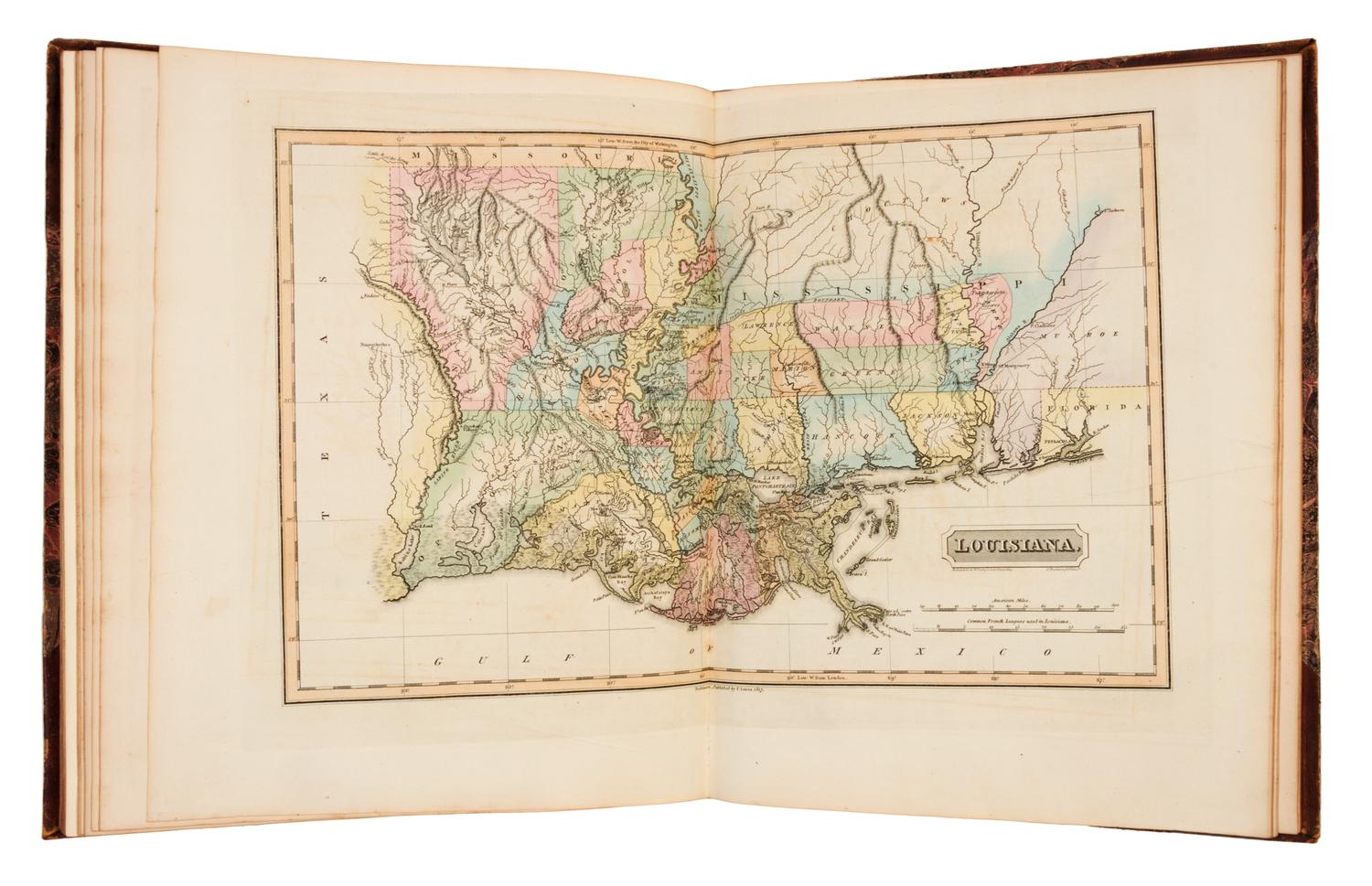 LUCAS, Fielding (1781-1854). A General Atlas of all the Known Countries in the World. Baltimore: Fielding Lucas Jr., [1822].