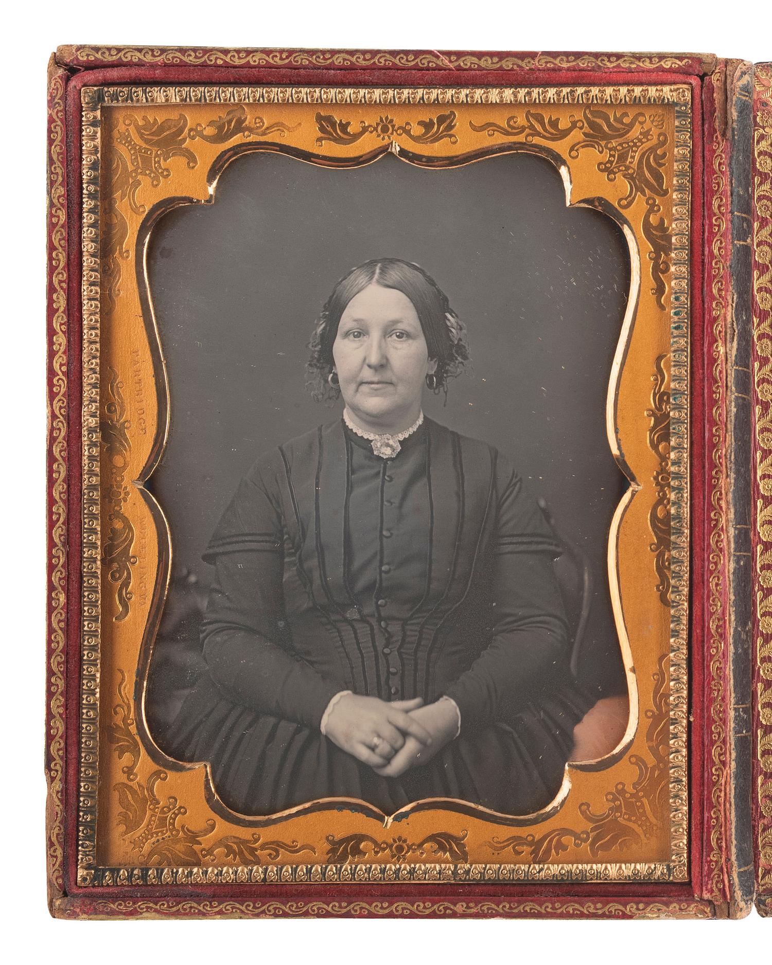 [EARLY PHOTOGRAPHY]. 9 half plate daguerreotypes featuring husbands and wives.